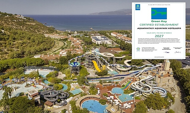 Aqua Fantasy Aquapark & Spa Sürdürülebilir Turizmde uluslararası başarıya imza attı