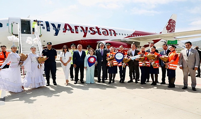 Gazipaşa-Alanya'ya yurtdışı rotasından direkt uçuşlara başladı