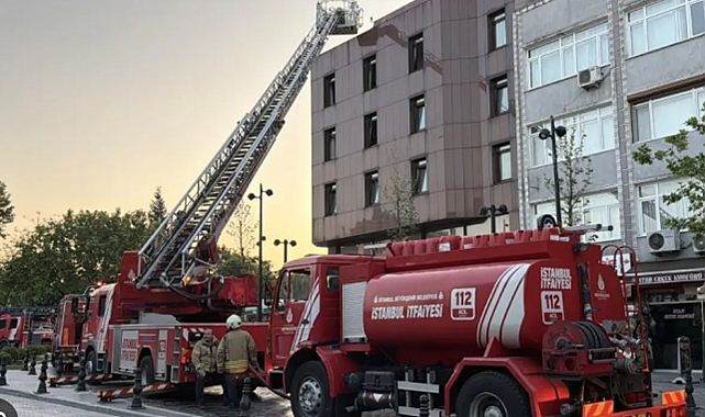 İstanbul'da otel yangını: 1 kişi hayatını kaybetti
