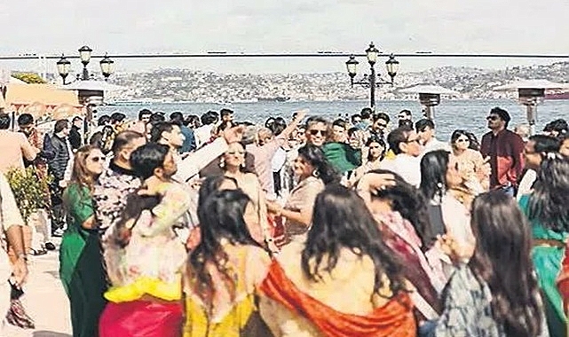 İstanbul otelinde milyon dolarlık Hint düğünü!