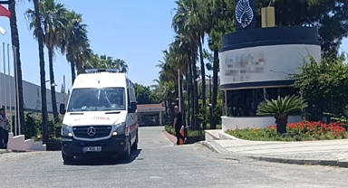 Otelde klor gazı paniği: 25 kişi hastaneye kaldırıldı
