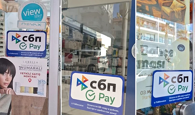 Türkiye'de Rus turistlere büyük kolaylık: Eczaneden markete ruble dönemi!