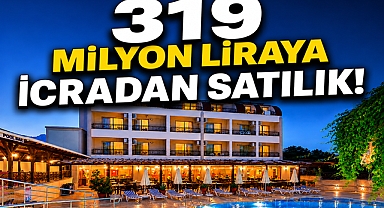 319 milyon liraya icradan satılık!