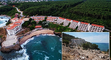 Kapıları, pencereleri bile çalınmıştı... O otel yıkılıyor: Yerine ne yapılacak?